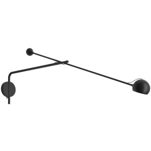 ARTEMIDE lampe murale avec bras IXA WALL L (Anthracite - Aluminium, acier et technopolymere)