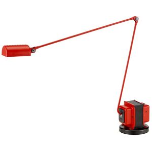 LUMINA lampe de table DAPHINE (Rouge mat, 3000K - Metal)