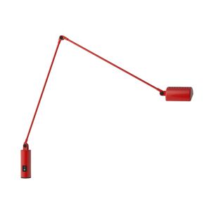 LUMINA lampe de plan de travail DAPHINE CILINDRO (Rouge mat, 3000K - Metal)