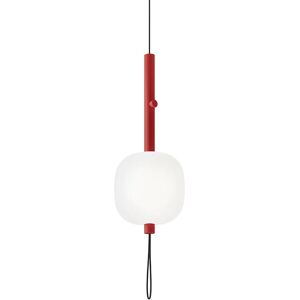 KDLN KUNDALINI lampe a suspension MOTUS (Rouge - verre et metal)