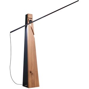 LUMEN CENTER lampadaire ASTOLFO HT (Chene et graphite - Bois massif, acier et aluminium)