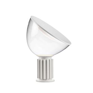 FLOS lampe de table TACCIA SMALL LED (Blanc - aluminium et verre)