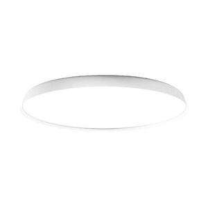 LUCEPLAN lampe murale applique ou lampe au plafond plafonnier COMPENDIUM PLATE D81P avec remote driver PUSH/DALI (Blanc, 3000K - Aluminium)