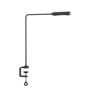 LUMINA lampe de table FLO CLAMP (Noir Soft-Touch, 2700K - Aluminium)