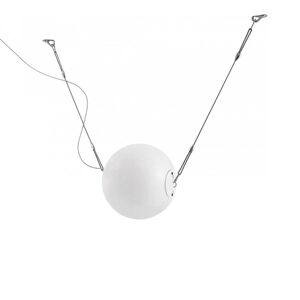 LUMINA lampe a suspension PERLA (Ø 35 cm - Verre souffle et aluminium)