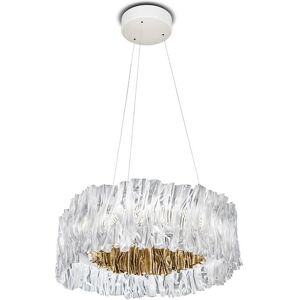 SLAMP lampe a suspension ACCORDÉON Accordeon (2700K Prisme / Gold - Lentiflex)