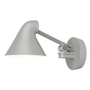 LOUIS POULSEN lampe murale applique NJP WALL BOX avec bras court (Gris clair 2700K - Aluminium)