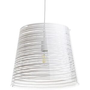 EMPORIUM lampe a suspension PIXI GRAND (Blanc - Polycarbonate et cristal acrylique)