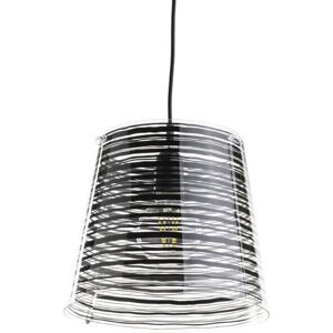 EMPORIUM lampe a suspension PIXI PETIT (Noir - Polycarbonate et cristal acrylique)