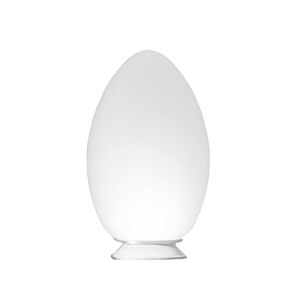 FONTANA ARTE lampe de table rechargeable UOVO (Blanc - Verre)