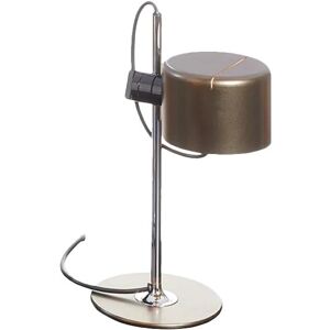 OLUCE lampe de table MINI Coupe (Bronze anodique - Aluminium et metal chrome)