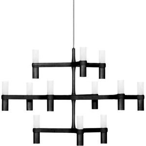 NEMO lampe a suspension CROWN MINOR (Noir mat - Aluminium)