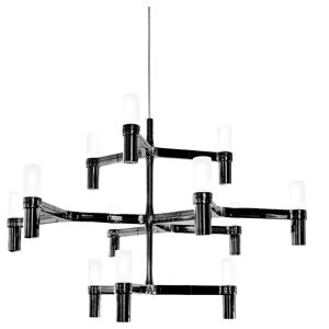 NEMO lampe a suspension CROWN MINOR (Plaque noir - Aluminium)