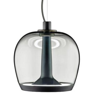 LEUCOS lampe a suspension AURELIA BOLD S 22 (3000K, fume et bronze a canon opaque - verre et metal)