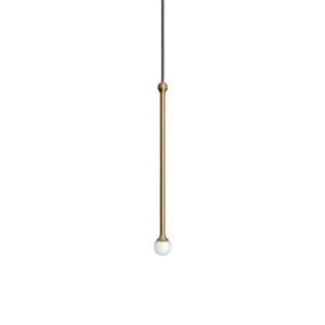 PENTA LIGHT lampe a suspension STORM MINI (3000K, or mat, rosace en or mat - Metal verni)