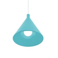SLIDE lampe à suspension JUXT (Bleu – Polyéthylène)