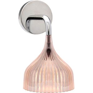 KARTELL lampe murale applique È (Rose - Polycarbonate 2.0 à partir de matière première renouvelable)