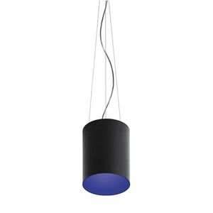ARTEMIDE lampe à suspension TAGORA SUSPENSION 270 avec faisceau lumineux 16° (noir/bleu, 4000K, dimmable - Aluminium)