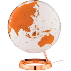 ATMOSPHERE lampe de bureau mappemonde LIGHT & COLOUR BRIGHT (Hot Tangerine - PMMA)