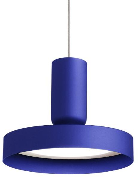 MODOLUCE lampe à suspension HAMMER Ø 30 cm (Bleu China - Métal)