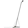 MARTINELLI LUCE lampadaire Y3 (Noir - Aluminium verni)