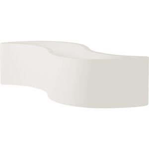 SLIDE vase WAVE POT (Blanc lait - Polyethylene)