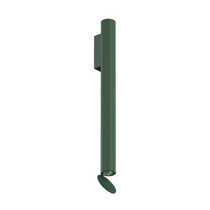 FLOS OUTDOOR lampe murale pour l'exterieur FLAUTA RIGA H 500 mm (2700K, vert foret - Aluminium)