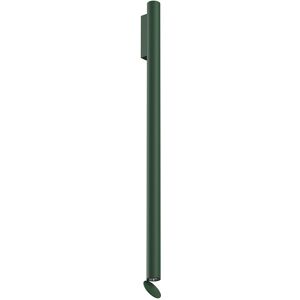 FLOS OUTDOOR lampe murale pour l'exterieur FLAUTA SPIGA H 1000 mm (2700K, vert foret - Aluminium)