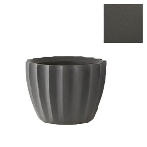 SLIDE vase STAR H 40 cm (Gris éléphant - Polyéthylène)