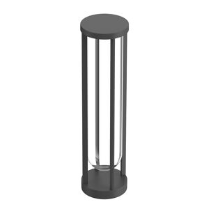 FLOS OUTDOOR lampadaire d'extérieur IN VITRO BOLLARD 2 DIMMABLE 1-10V (Anthracite - aluminium et verre)