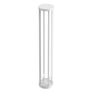 FLOS OUTDOOR lampadaire d'extérieur IN VITRO BOLLARD 3 DIMMABLE 1-10V (Blanc - aluminium et verre)