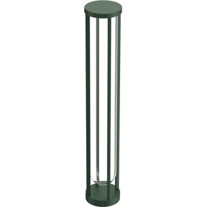 FLOS OUTDOOR lampadaire d'extérieur IN VITRO BOLLARD 3 DIMMABLE 1-10V (Forest green - aluminium et verre)