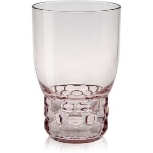 KARTELL set de 4 verres JELLIES FAMILY (H 13 cm / Rose - PMMA)