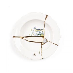 SELETTI set de 6 assiettes bols de soupe KINTSUGI 09621