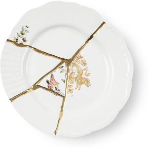 SELETTI set de 6 assiettes de dessert KINTSUGI 09602