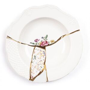 SELETTI set de 6 assiettes bols de soupe KINTSUGI 09623