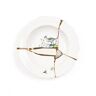 SELETTI set de 6 assiettes bols de soupe KINTSUGI 09621