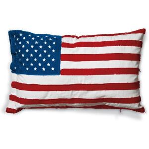 SELETTI housse de coussin FLAGS CUSHION (USA - Coton)