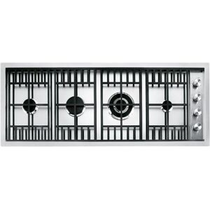 BARAZZA plaque de cuisson LAB 1PLB3T (120 cm - Grilles et bruleurs en fonte)