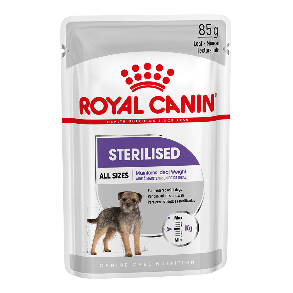 12x85g sachets Royal Canin Sterilised