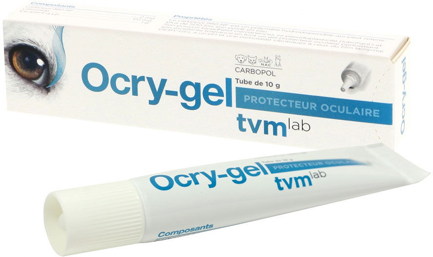 10g Soin oculaire TVM Ocry-gel pour animaux