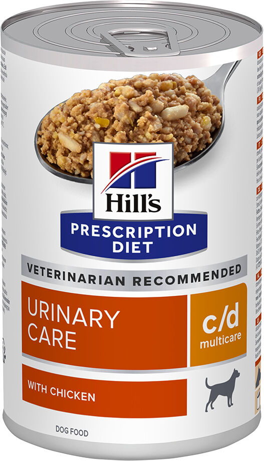 12x370g c/d Multicare Urinary Care poulet Hill's Prescription Diet - pour chien