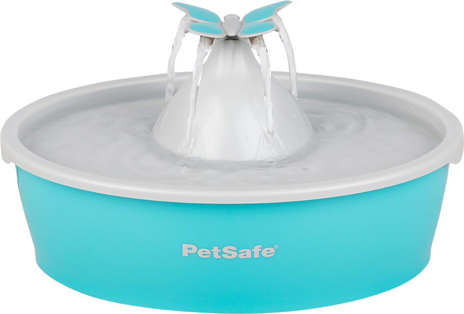 Fontaine à eau 1,5L PetSafe® Drinkwell® Papillon pour chat et petit chien