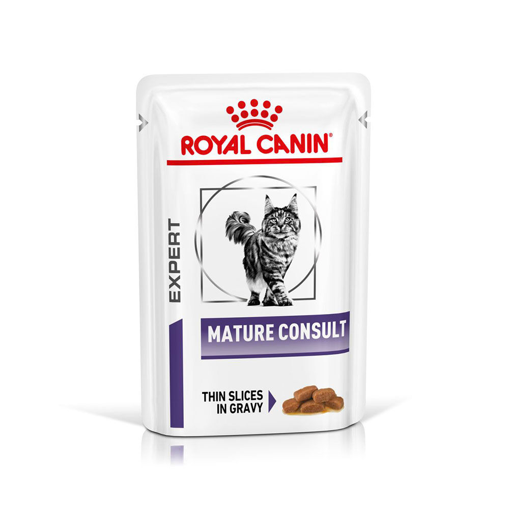Royal Canin Expert Mature Consult en sauce pour chat - 12 x 85 g