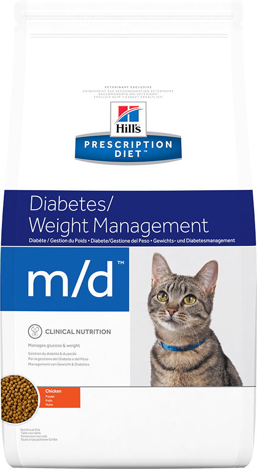 1,5kg m/d Hill's Prescription Diet Feline Croquettes pour chat