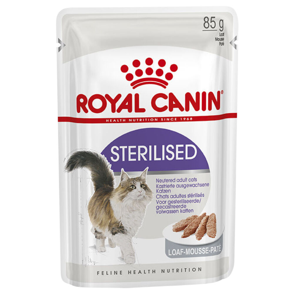 12x85g Sterilised Loaf Royal Canin - Sachets et Boîtes pour Chat