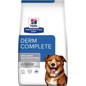 4kg Hill's Prescription Diet Derm Complete - Croquettes pour chien