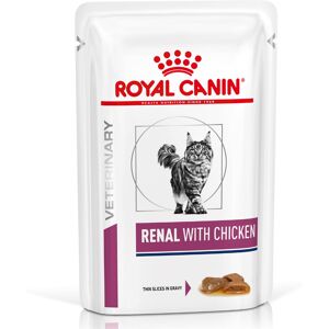 12x85g poulet Renal Royal Canin Veterinary Diet - Nourriture pour Chat