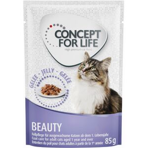 12x85g Beauty en gelee Concept for Life - Nourriture pour chat