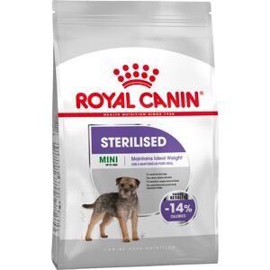 2x8kg Mini Sterilised Royal Canin Croquettes pour chien sterilise